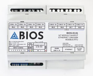 BIOS-IO-01 module – 8 digital inputs, for monitoring conventional machines